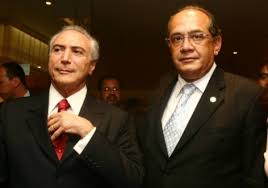 Michel Temer deu carona a Gilmar Mendes para Portugal, mas o ministro do STF não esteve no funeral de Mário Soares. Passeio? 