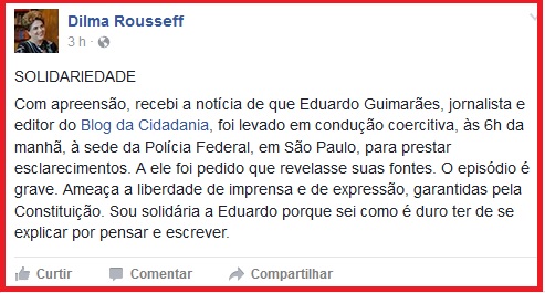 solidariedade a Eduardo Guimarães