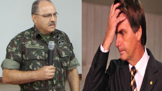 General Sérgio Etchegoyen  e Jair Bolsonaro não são da direita mais perigosa. (Fotos reproduções) 
