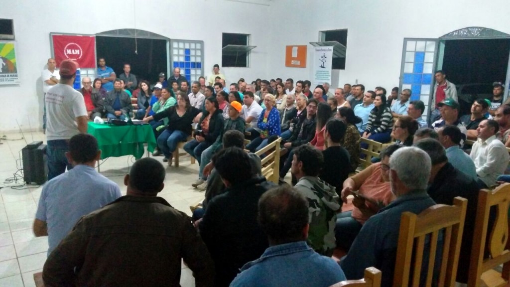 Em Rosário da Limeira (MG) a população e movimentos sociais voltaram a se reunir para fazer frente à ameaça de exploração da bauxita na Serra do Brigadeiro - Foto: Movimento Pela Soberania Popular na Mineração (MAM)